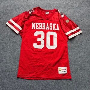 Vtg Wilson Nebraska corn huskers football jersey made in USA size medium